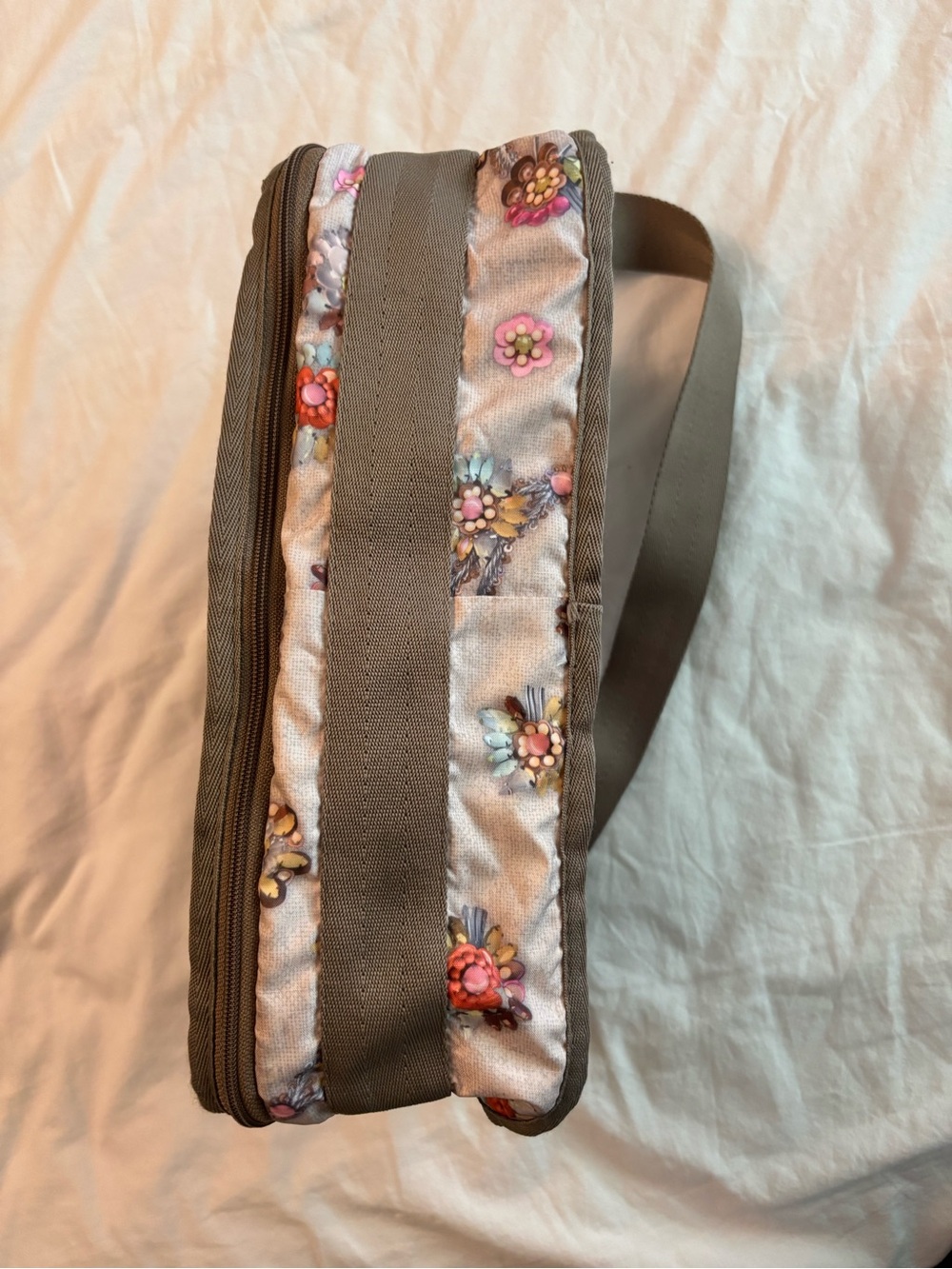 Lesportsac Vintage Crossbody with Floral Pattern